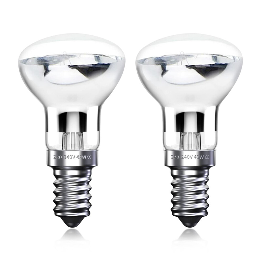 Photos - Floodlight / Street Light Klarlight R39 E14 40W Lava Lamp Bulbs, Small Edison Screw SES Reflector Spot Lava Lamp Bulbs, Warm White 2800K Energy Saving