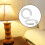 LIAMGUS 6 PCS lampshade Reducer Ring, E27 to E14 Lampshade Reducer Ring, Light Shade Adapter Ring, Plastic Lamp Shade Ring Converter, for Support Lam 7