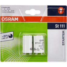 OSRAM Starter 111 Long-life / For independent connection of fluorescent tubes / Pack of 2