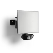 Auraglow 50W 4200lm Full Screen Slimline LED Security Motion Sensor PIR Flood Light Black Outdoor Wall Lamp
