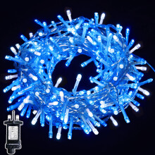 WISD Christmas Lights - 400 LED 23M Xmas Tree Lights with Timer and Memory - Indoor Outdoor Fairy String Lights Mains Powered for Garden Bedroom Part