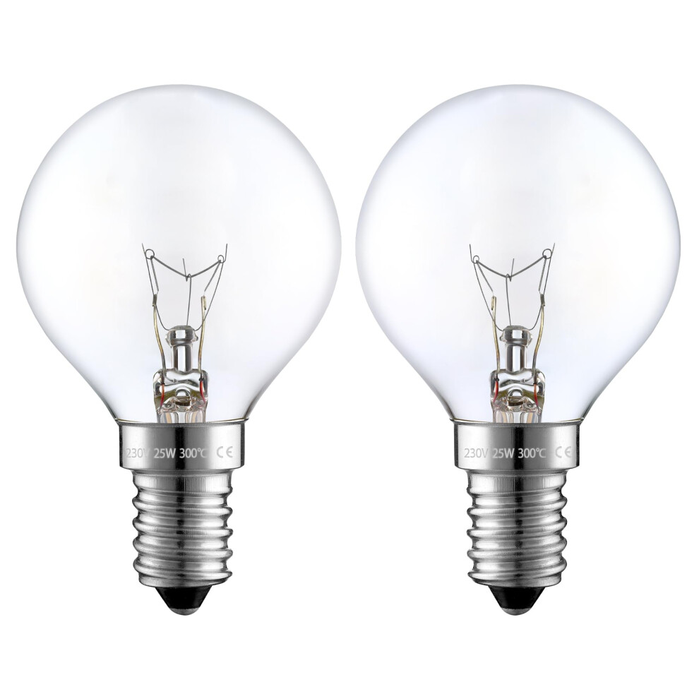 EKSAVE 25W E14 Wax Warmer Bulbs, Dimmable, 2700K Warm White G45 Small Edison Screw (SES),230V for UK Scentsy Standard Wax Warmers,Wax Melt Burner, Ov-image-OPC-PK55RF9-NEW