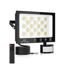 Security Lights Outdoor Motion Sensor 150W,6500K Daylight White PIR Security Light with Remote Control,15000LM Floodlight with Sensor,IP66 Waterproof