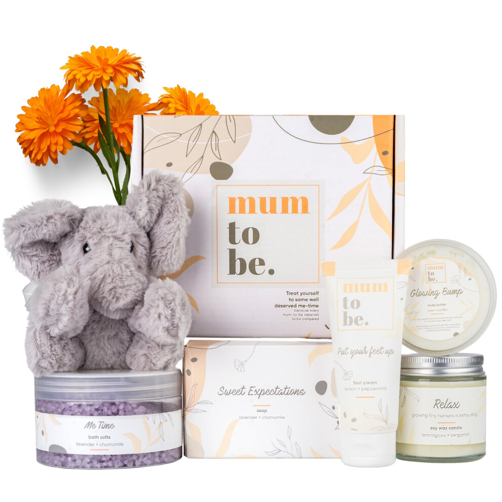 New Mum To Be Gifts Hamper - 6 Luxury Baby Shower Gifts For Mum And New Born Baby Essentials. Pamper Gifts For Women Pregnancy Gifts For Mum Expectin Pamper Belle