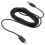 1M Play & Charge Micro USB Cable for PS4 Controller – 3ft Charging Lead Black 3