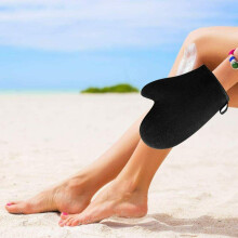 Self Tanning Mitt Glove - Fake Tan Tanning Glove, Anti-Slip, Streak Free - Black