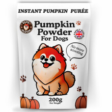 Bark & Bloom Pumpkin Powder for Dogs - Natural Fibre, Prebiotic Supplement & Gut Health Treat. Alternative to Puree, Canned Pumpkin for dogs, Ideal