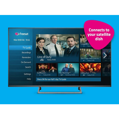 Freesat Recordable 4K TV Box 500GB 1