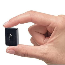 Mini GPS Tracker, Zeerkeer Portable Real-Time GPS Locator for Vehicles, Cars, Kids, Persons, Assets - Hidden Tracking Device with Geo-Fence/Vibration
