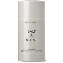 SALT & STONE Natural Deodorant - Santal | Extra Strength Natural Deodorant for Women & Men | Aluminum Free with Probiotics, Seaweed Extracts & Shea B