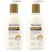 Aveeno Skin Renewal Firming Lotion (1x 300ml?), Firming Body Lotion with Nourishing Prebiotic Oat, Shea Butter, 4% Naturally-Derived PHA and Blackber