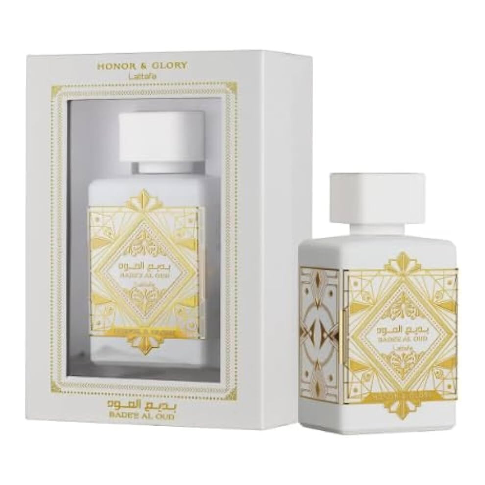 Photos - Women's Fragrance Ard Al Zaafaran Lattafa Badee Al Oud Honor & Glory EDP 100ml - Long Lasting Sweet Spicy Vanilla fruity and Aromatic Oudh Perfume for Women a