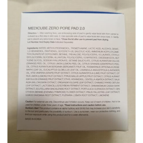 MEDICUBE Zero Pore Pad 2.0 (70 Pads / 155 g) 1