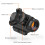 Feyachi RDS-25 Red Dot Sight 4 MOA Red Dot Gun Sight Rifle Scope 4