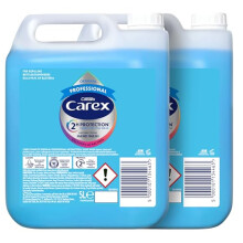 Carex Original Professional Antibacterial Hand Wash - Bulk Buy Eco Refill, Gentle & Effective Liquid Hand Soap (2 X 5L)