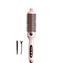 Wavytalk Thermal Brush, Blowout Boost Ionic Round Heated Hot Brush, to Make Hair Smoother & Shinier, Easy to Use, Not for Blow Drying, 38mm Barrel, 5