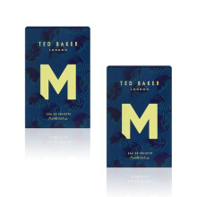 Ted Baker M EDT Duo Pack, Unique Notes of Tonka Bean and Sensual Musk with a Rich Woody Base, Mark of Distinction, Man Eau de Toilette, 2 x 75ml