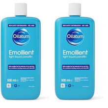 Oilatum Emollient Bath Liquid for Eczema and Dry Skin Conditions 500ml (Pack of 2)