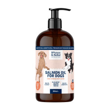 Bounce and Bella Scottish Salmon Oil for Dogs & Cats UK - Purity-Filtered Omega 3-6-9 Fish Oil Supplement, 500ml