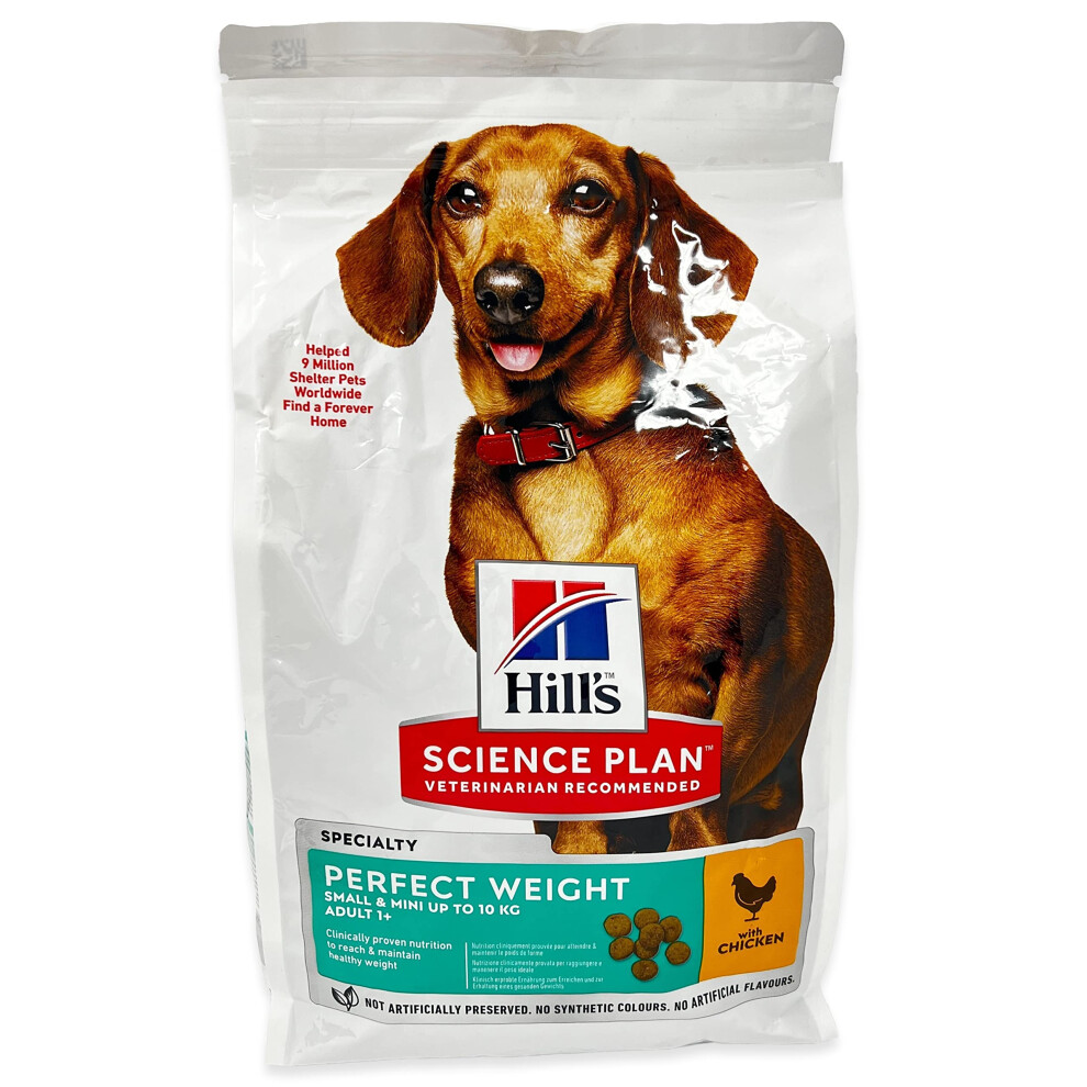 The Bramble Bay Hills Diet Perfect Weight Adult Dog Small & Mini | Chicken 1.5kg | Complete and Nutritious Feed for Small Breed Adult Dogs