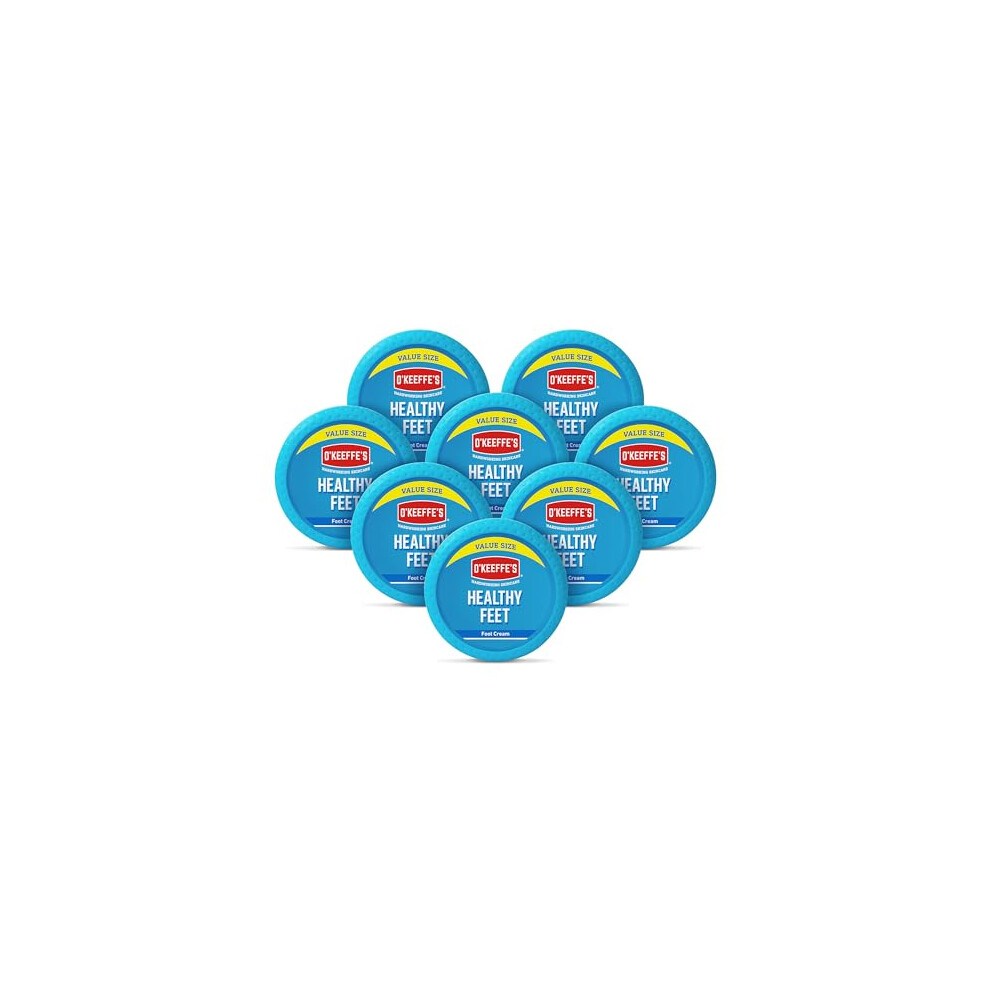 O'keeffe's Jar Healthy Feet 180G (8 Pack)
