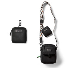 Purrfects Dog Walking Bag Unisex - Includes Mini Treat Pouch, Poop Bag Roll Dispenser, Adjustable Strap Durable Treat Pouch for Dog Training (Animal
