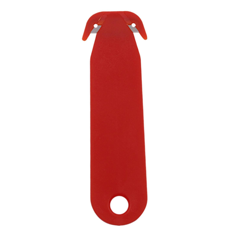 Multifunctional Package Opener For Couriers And Warehouse Staff, Automatic Can Cutter, Safety Double Blade, Red Color 6947110606637