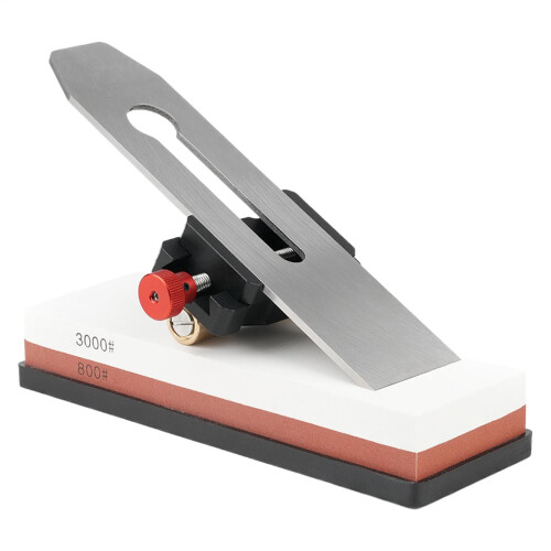 Honing Guide for Chisels and Planes, Adjustable Chisel Sharpening Jig with Precise Angle Measurement and Clamp Holder