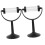 Prism Triangular Prisms Set of 2 with Stand Optical Glass for Physics Experiments Light Spectrum Teaching Tools 1