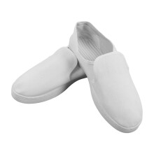 Elektronik-Fabrik Staub- und rutschfeste Schuhe PVC Canvas Größe 44 Weiß Sicher Komfort