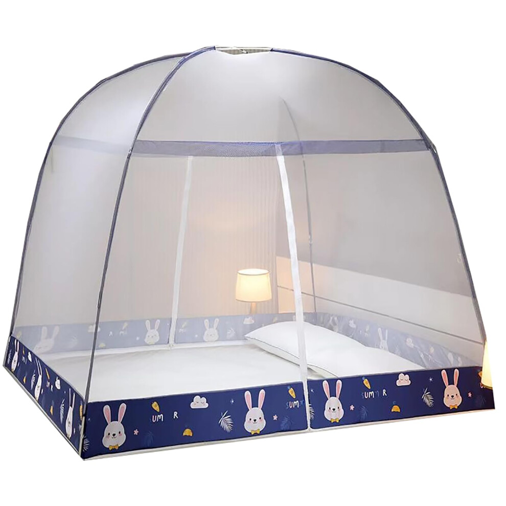 Mosquito Net for Bed 1.8m Foldable Canopy for Children Breathable Summer Bed Tent with Easy Setup