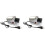 Electric Knife Sharpener 2 Pack, Automatic Motorised Sharpening Tool with Multiple Functions, EU Plug, Professional Quality 1