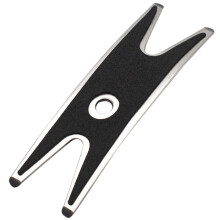 Guitar Repair Wrench Tool for Bass Clef Instruments, Universal Nut Rotating Multitool with Sponge Restorer Accessories
