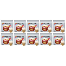 Tassimo Kenco Café au Lait Coffee Pods x16 (Pack of 10, Total 160 Capsules)