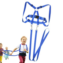 Horse Lead Rope for Kids - Adjustable Lead Harness for Horse Toys, Outdoor Riding Activities, Blue, Youth Size