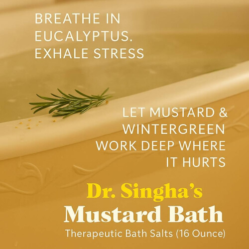 Dr. Singhas Senf Badetherapeutische Badesalze (16 Unze) 1