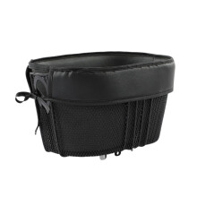 Pet Carrier for Bicycle - Compatible with Front Rack - Soft Padded, Safe, Breathable for Dogs & Cats up to 7.5 kg