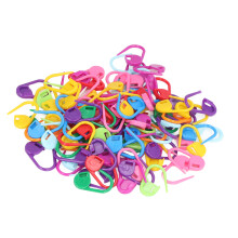 Segnapunti colorati in plastica, 100 pezzi, per uncinetto e maglia, marcatura e conteggio