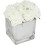 White Roses Cubic Artificial Flower 15Cm 1