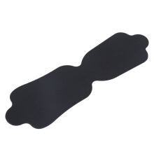 SC1 Zahnmedizinische Fotografie Kontrast Metall Schwarz intraorale Hintergrundtafel 22x6,5 cm