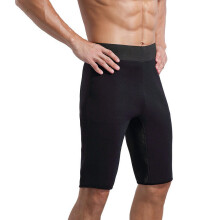 Firm Control Shapewear Shorts for Men - Body Shaper Stretch Boxer Shorts Underwear, Black, Slimming Thigh Support