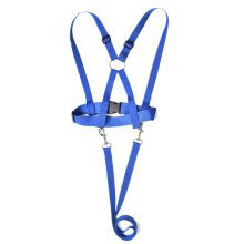 Kinder Spielen Pferdeleine - Pferdegurt für Outdoor-Aktivitäten, Robuste Reitausrüstung für Mädchen, Blau, 3m Länge