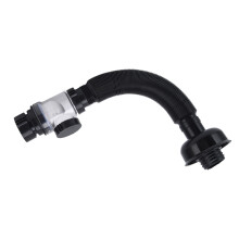 Flexible PVC-Beckenablaufrohr für Küche & Bad, Schwarz