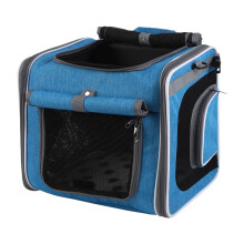 Pet Carrier Bicycle Basket | Adjustable, Ventilated Transport Bag for Dogs and Cats, Ideal for Cycling, Hiking, and Outdoor Activities