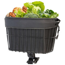 Dog Bike Basket Removable Carrier Bag With Reflective Stripes For Safe Puppy Transport And Pet Organizer