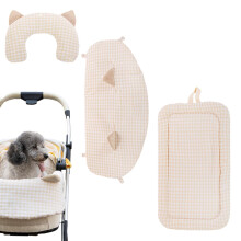 Générique Dog Stroller Pad, Soft Removable Cushion 55.9 x 43.78 cm, Lightweight Washable Pet Cart Accessory for Outdoor Travel