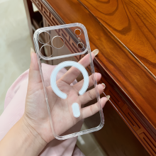Zaprix Clear Magnetic MagSafe Case For iPhone 17