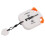 Golf-Scorezähler Ein-Tasten-Reset Mini, ABS, 6,3x5,5 cm, Weiß Orange 16