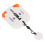 Golf-Scorezähler Ein-Tasten-Reset Mini, ABS, 6,3x5,5 cm, Weiß Orange 12