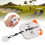 Golf-Scorezähler Ein-Tasten-Reset Mini, ABS, 6,3x5,5 cm, Weiß Orange 13